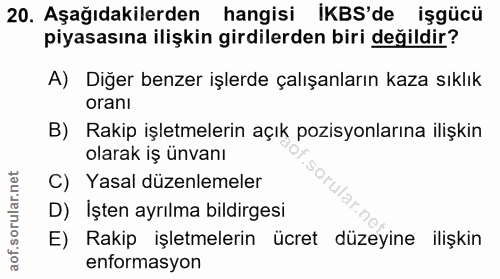 Soru 20