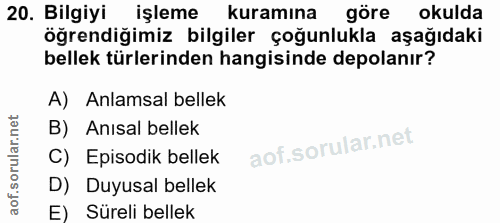 Soru 20
