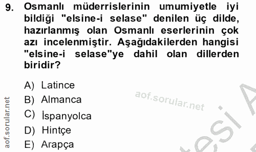 Soru 9