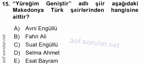 Soru 15