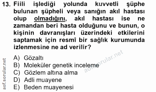 Soru 13