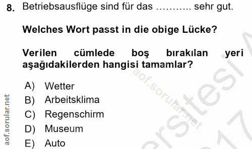Soru 8