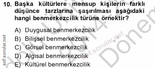 Soru 10