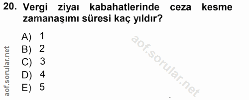 Soru 20