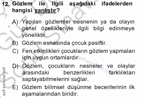 Soru 12