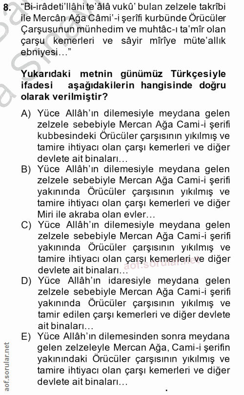 Soru 8