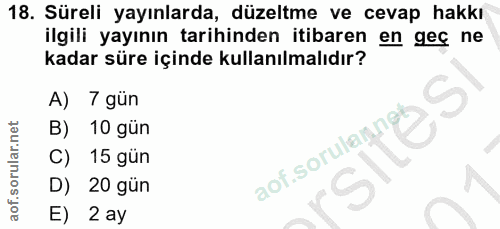Soru 18