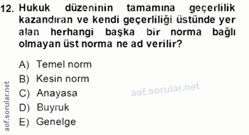 Soru 12