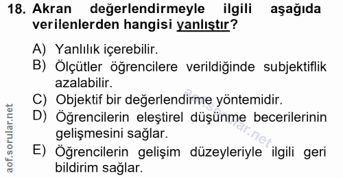 Soru 18
