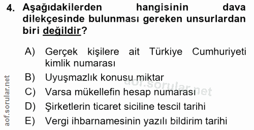 Soru 4