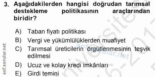 Soru 3