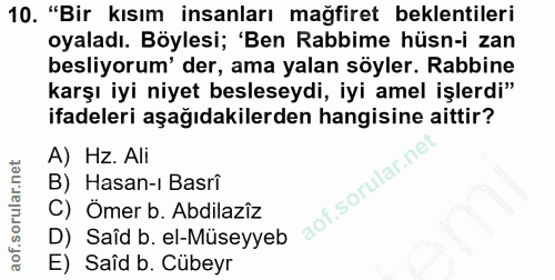 Soru 10