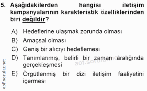 Soru 5