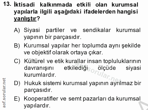 Soru 13