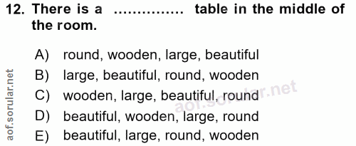 Soru 12