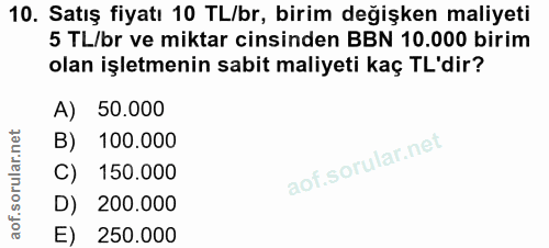 Soru 10