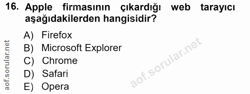 Soru 16