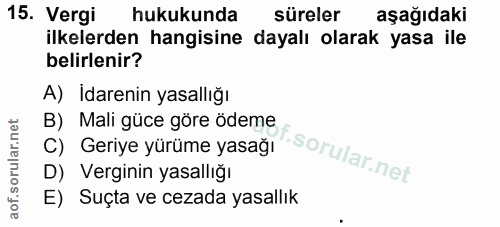 Soru 15