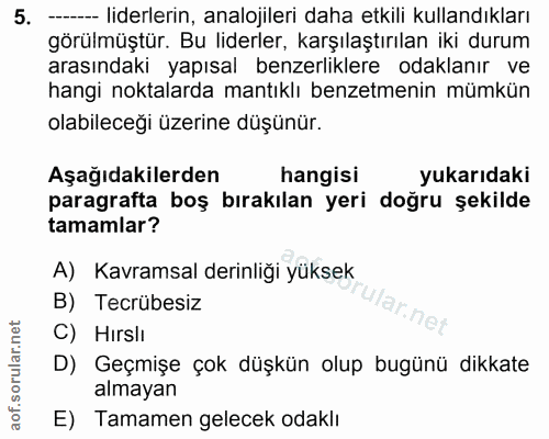 Soru 5