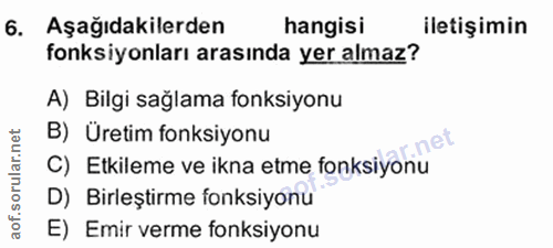 Soru 6