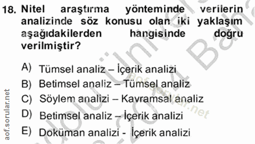 Soru 18