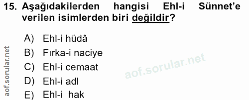 Soru 15