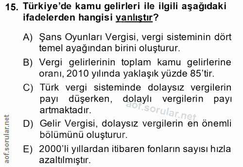 Soru 15