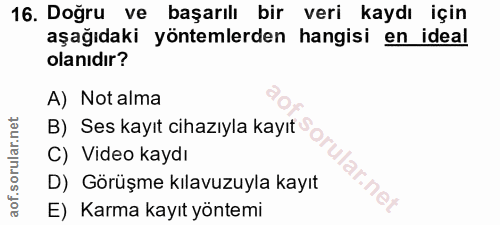 Soru 16
