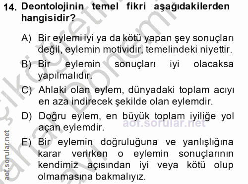 Soru 14