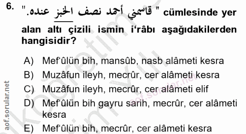 Soru 6