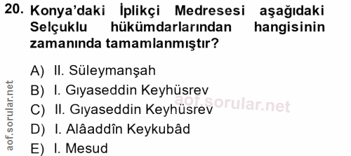 Soru 20
