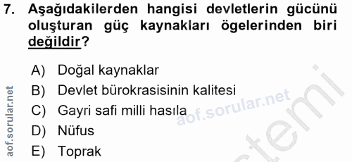 Soru 7