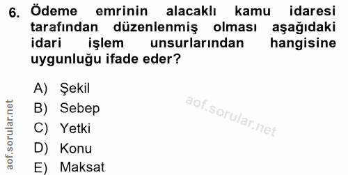 Soru 6