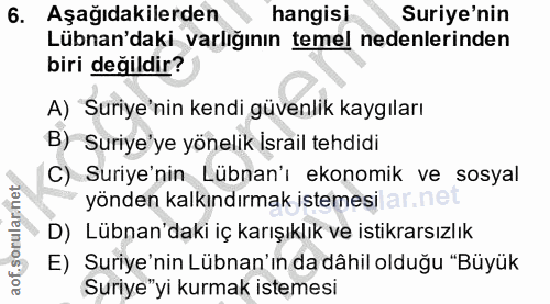 Soru 6