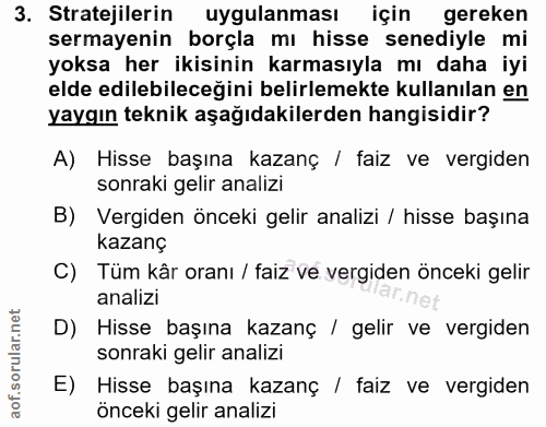 Soru 3