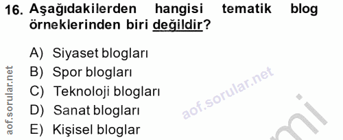 Soru 16