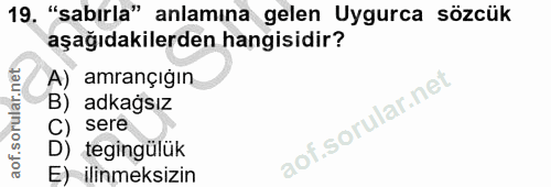 Soru 19