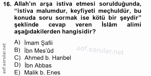 Soru 16