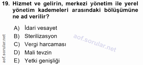 Soru 19