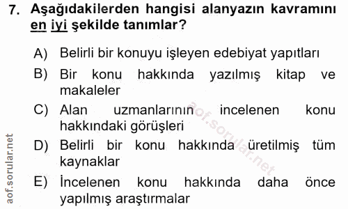 Soru 7