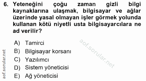 Soru 6