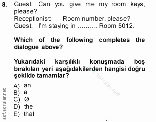 Soru 8