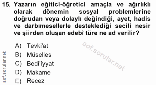 Soru 15