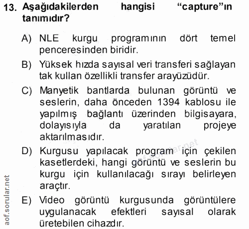 Soru 13