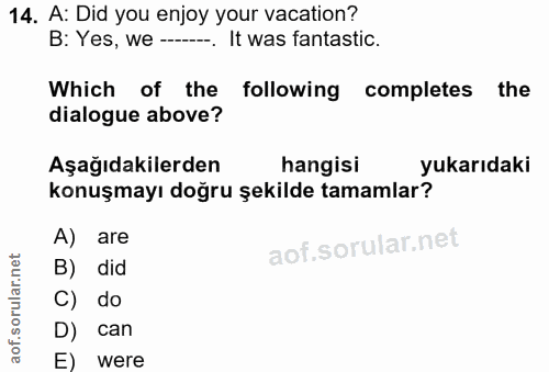 Soru 14