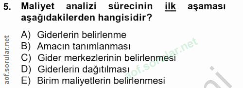 Soru 5