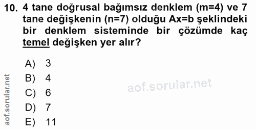 Soru 10