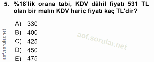 Soru 5