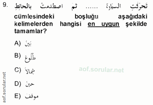 Soru 9