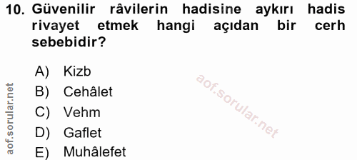 Soru 10
